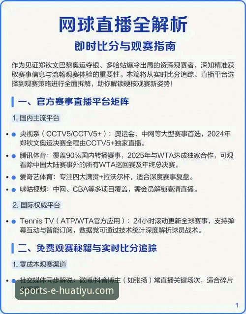 华体育比分直播 华体育官网平台使用指南:比分直播与实时数据实战攻略